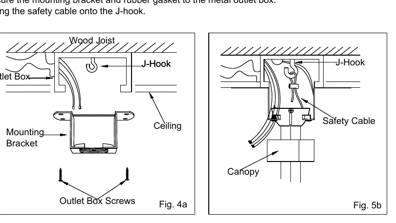 Mounting bracket installation