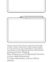 Pairing and charging the stylus