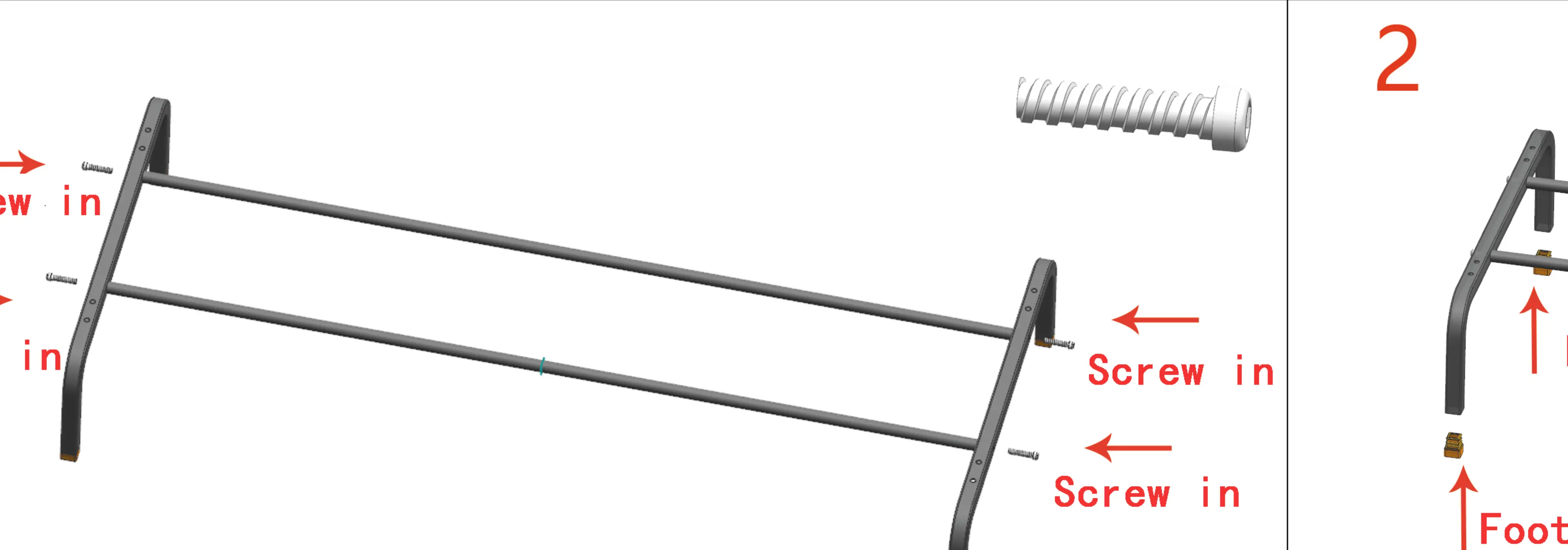 Step 1: Base assembly