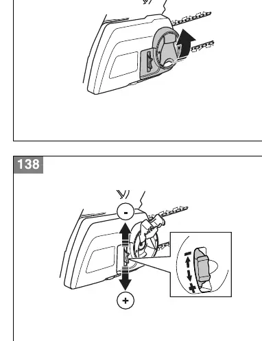 Adjusting chain tension