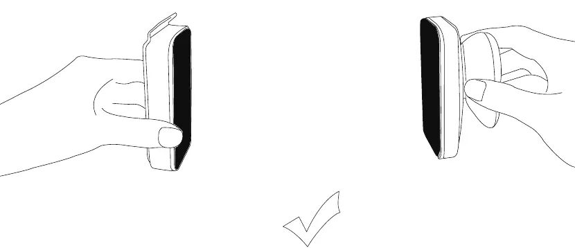 Correct mounting procedure