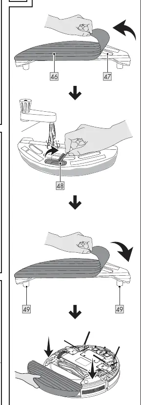 Mopping function setup (Fig. H)