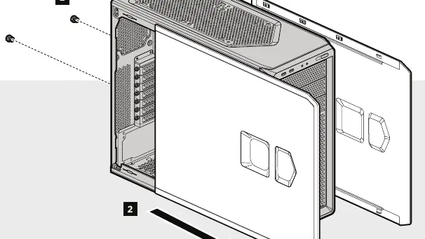 Removing side panels