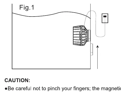 Installation diagram showing pump placement in the aquarium.