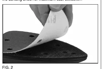 Abrasive sheet installation