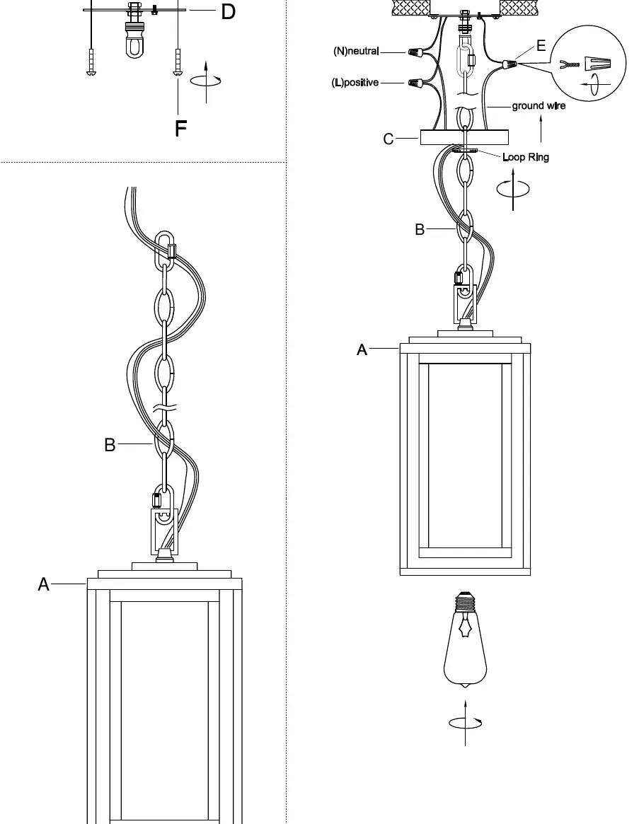 Installation and wiring diagram