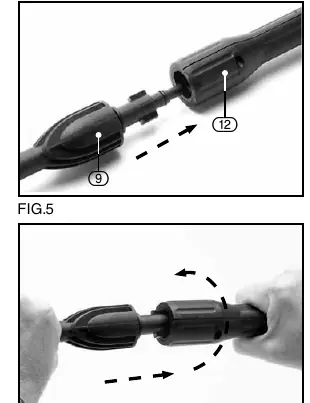 Attaching the lance