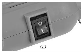 On/Off switch (Fig. 1)