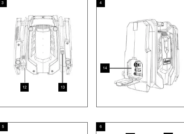 Storage locations for hose and accessories
