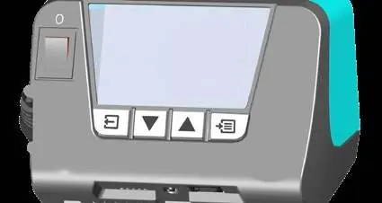 Adjusting temperature settings.