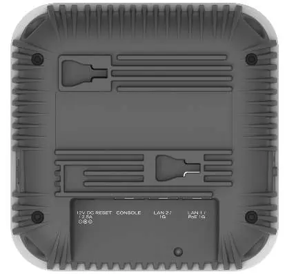 Rear panel interfaces and ports
