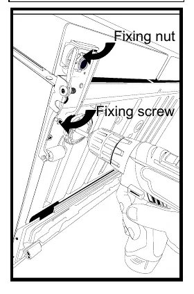 Adjusting the feet