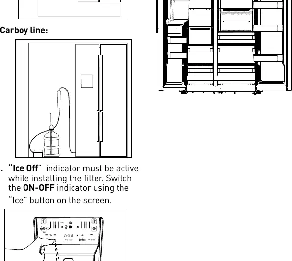 Water filter installation