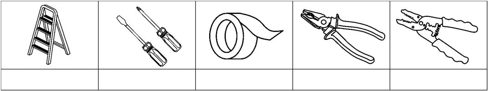 Tools required for installation