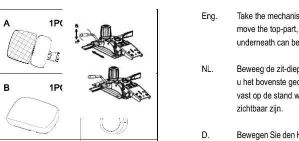 Backrest assembly to mechanism