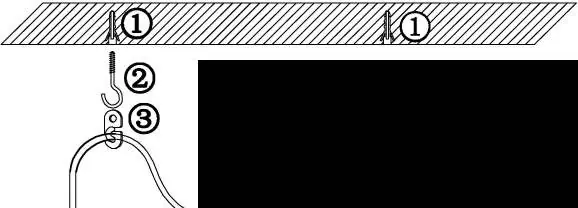 Ceiling mounting installation steps