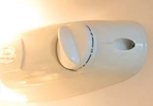 Temperature control dial