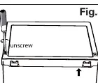 Removing top cover