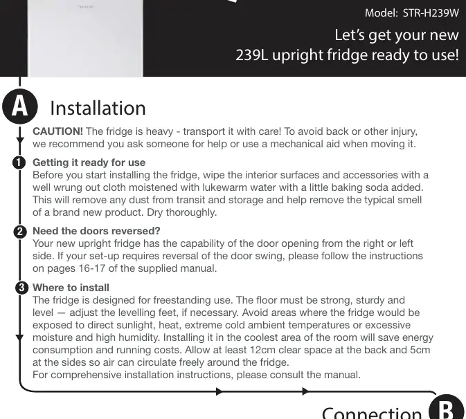 Installation diagram from the manual