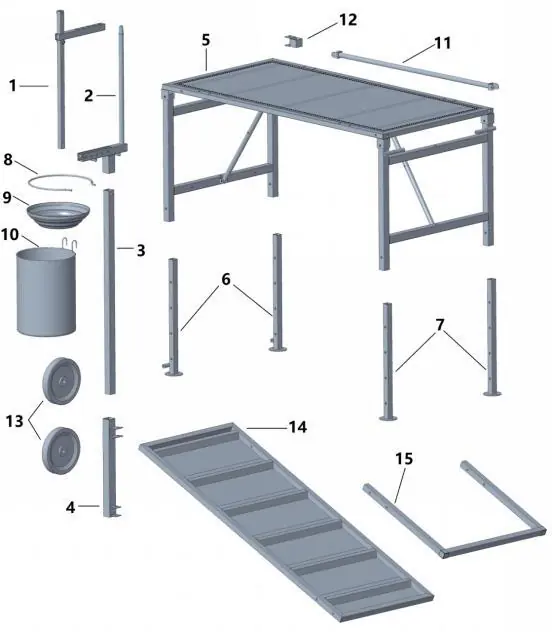 Parts diagram