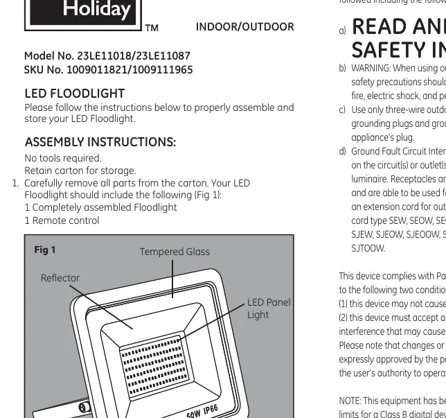 Floodlight components diagram