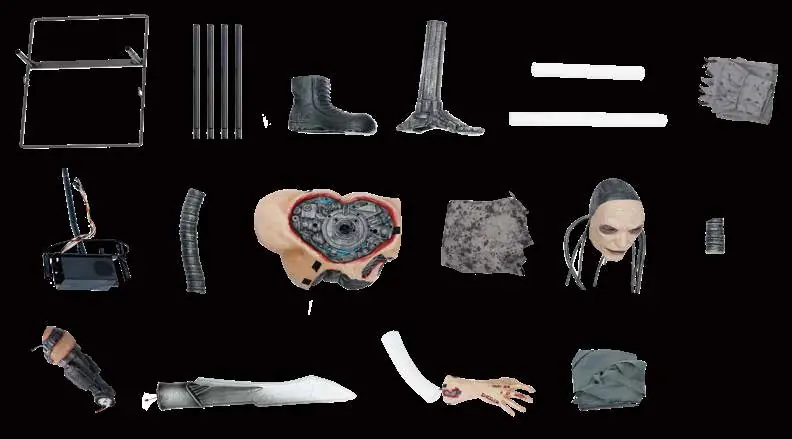 Parts list for the THD 3000
