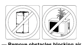 Removing obstacles