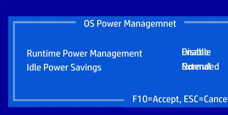 OS Power Management