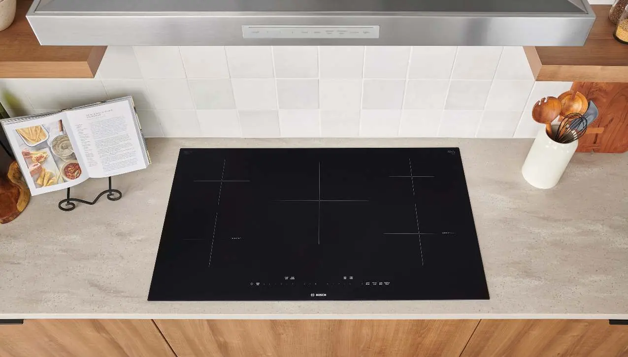 Bosch induction cooktop overview.