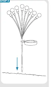 Step 3: Place fixture into desired location.