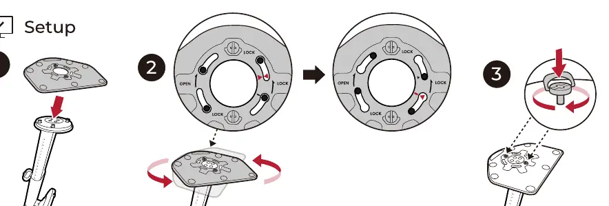 Stand assembly steps