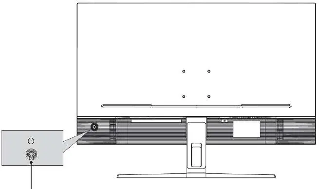 Power button and joystick location