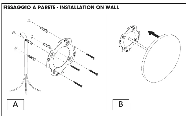 Installation steps for Camouflage Ø240