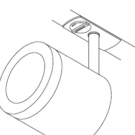 Product view of the 1-Phase Track System luminaire.