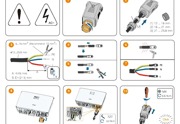 AC wiring procedure