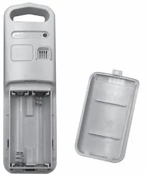 Outdoor sensor battery compartment
