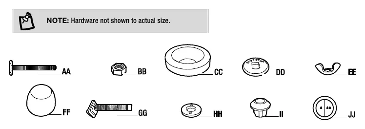 Hardware included