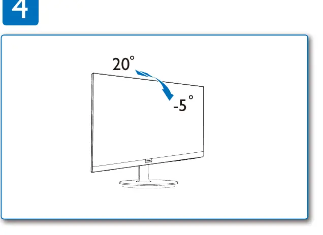 Monitor tilt adjustment