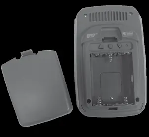 Battery installation for display unit