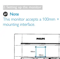 VESA mounting interface