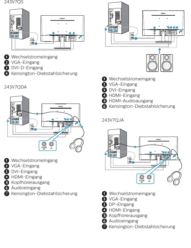 Connection diagrams