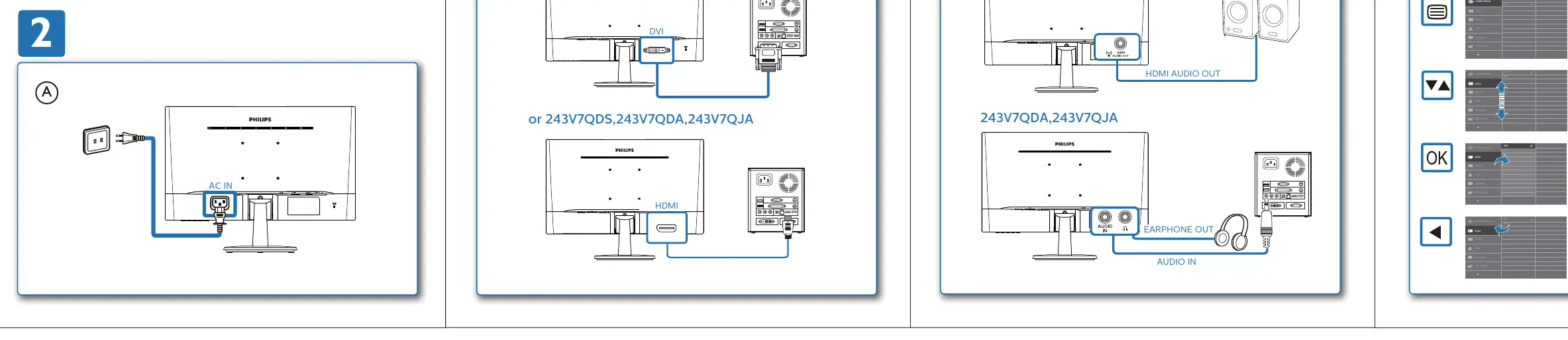 Cable connection diagrams