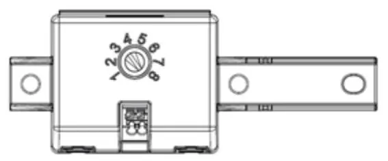 Field Adjustable Output (AO) module dial.
