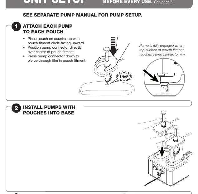 Installation diagram from the manual