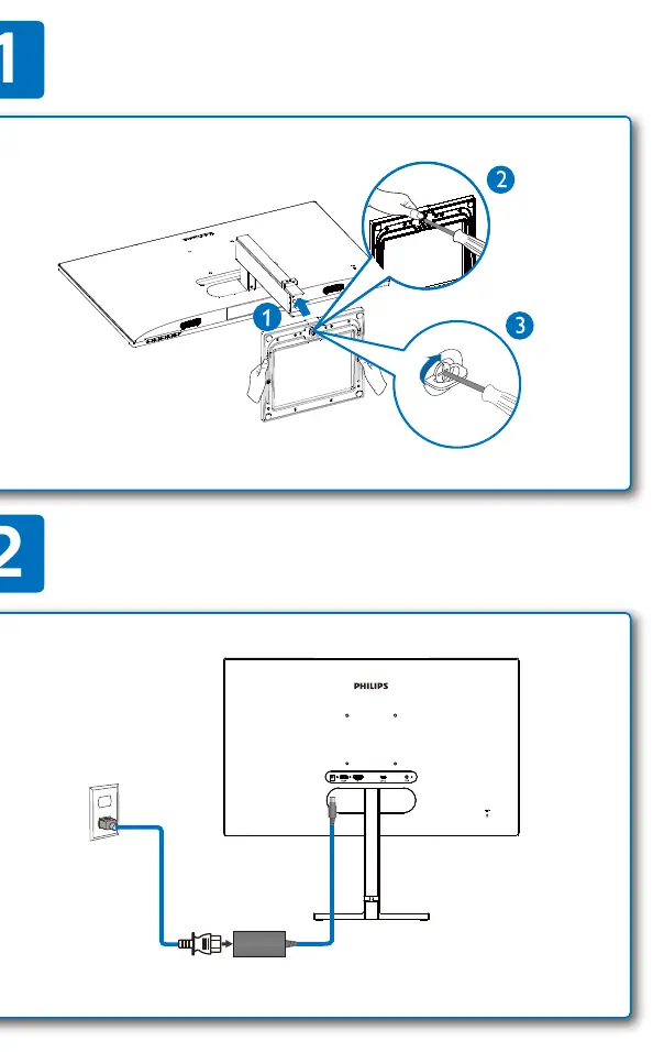 Stand assembly steps