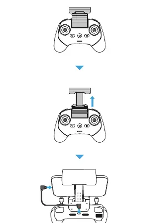 Preparing the remote control and connecting mobile device