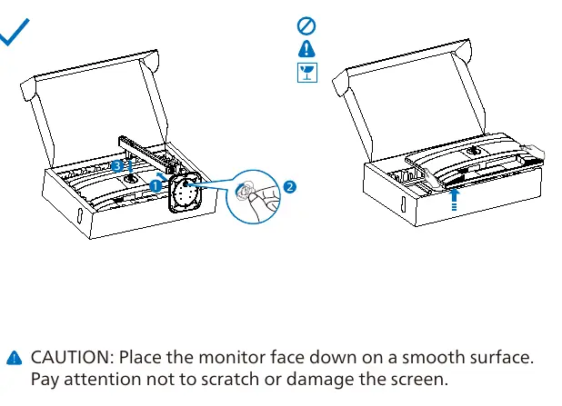 Stand assembly instructions.