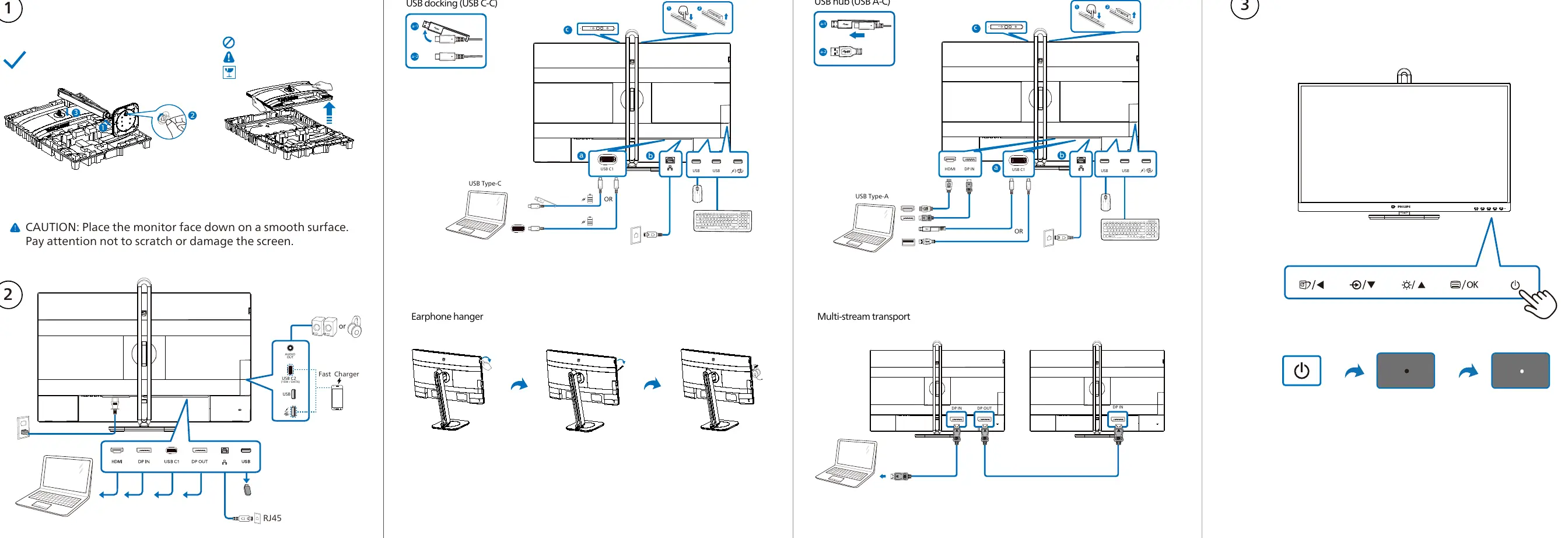 Connection and setup diagrams