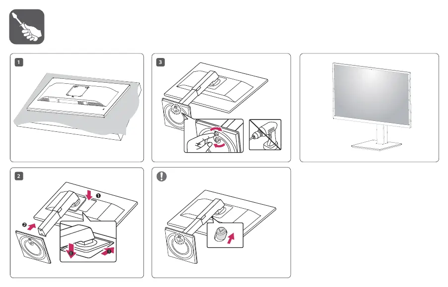 Stand assembly steps