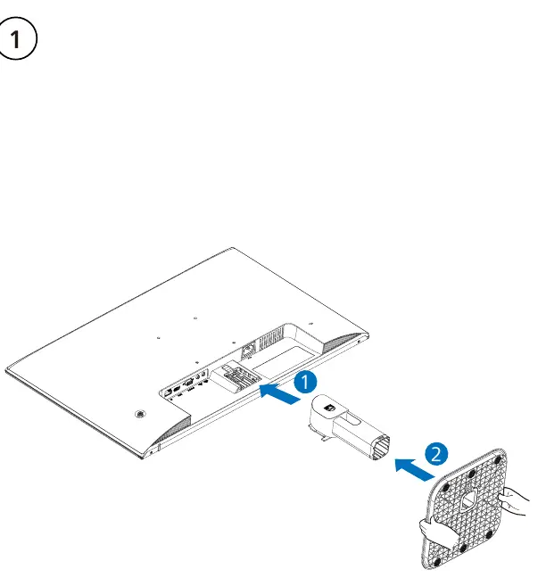 Monitor stand assembly
